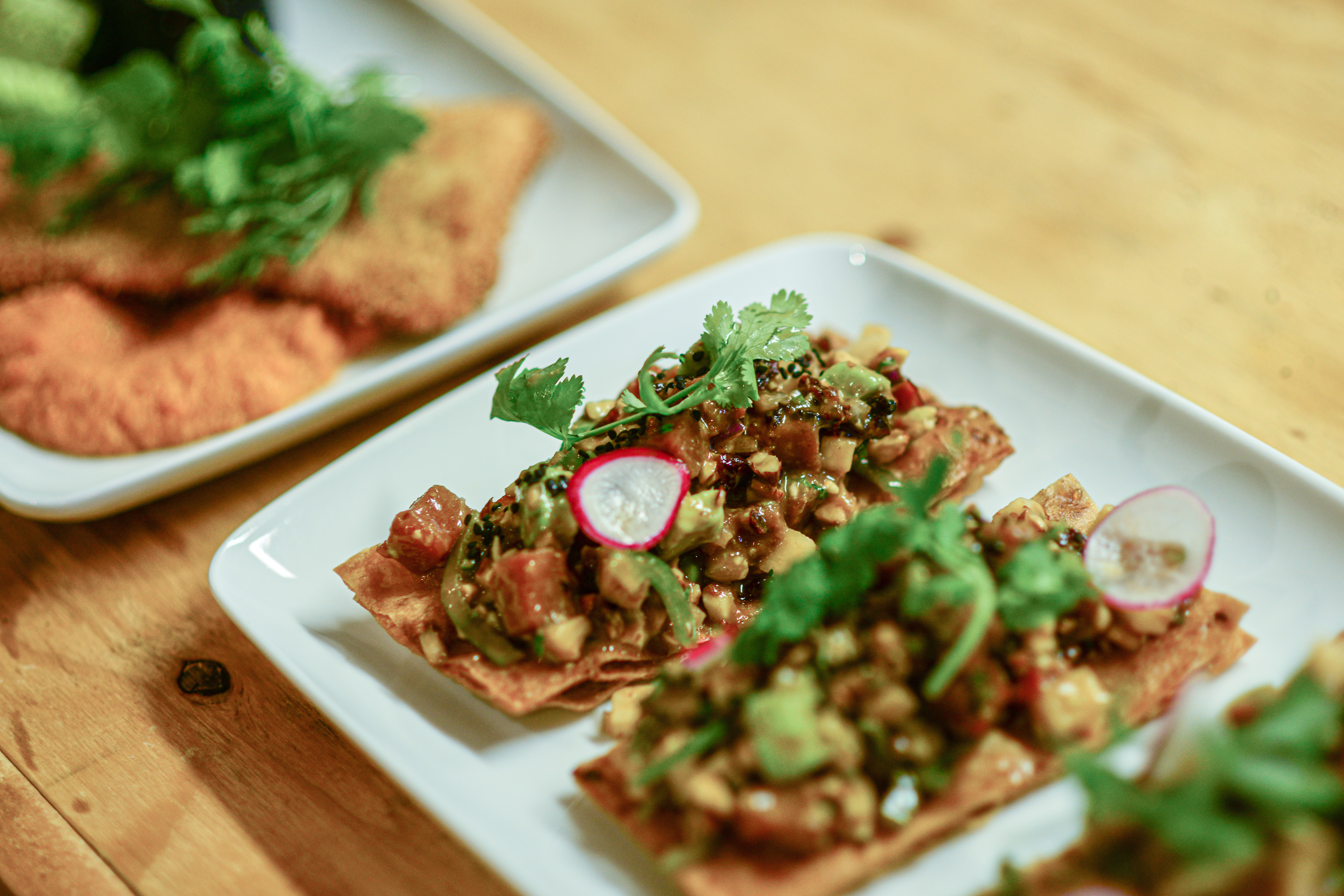 Tostadas catrín